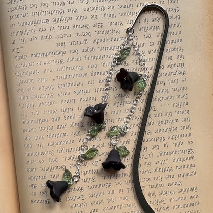 Custom Flower Bookmark – Multiple Colors | Fairycore Metal Charm