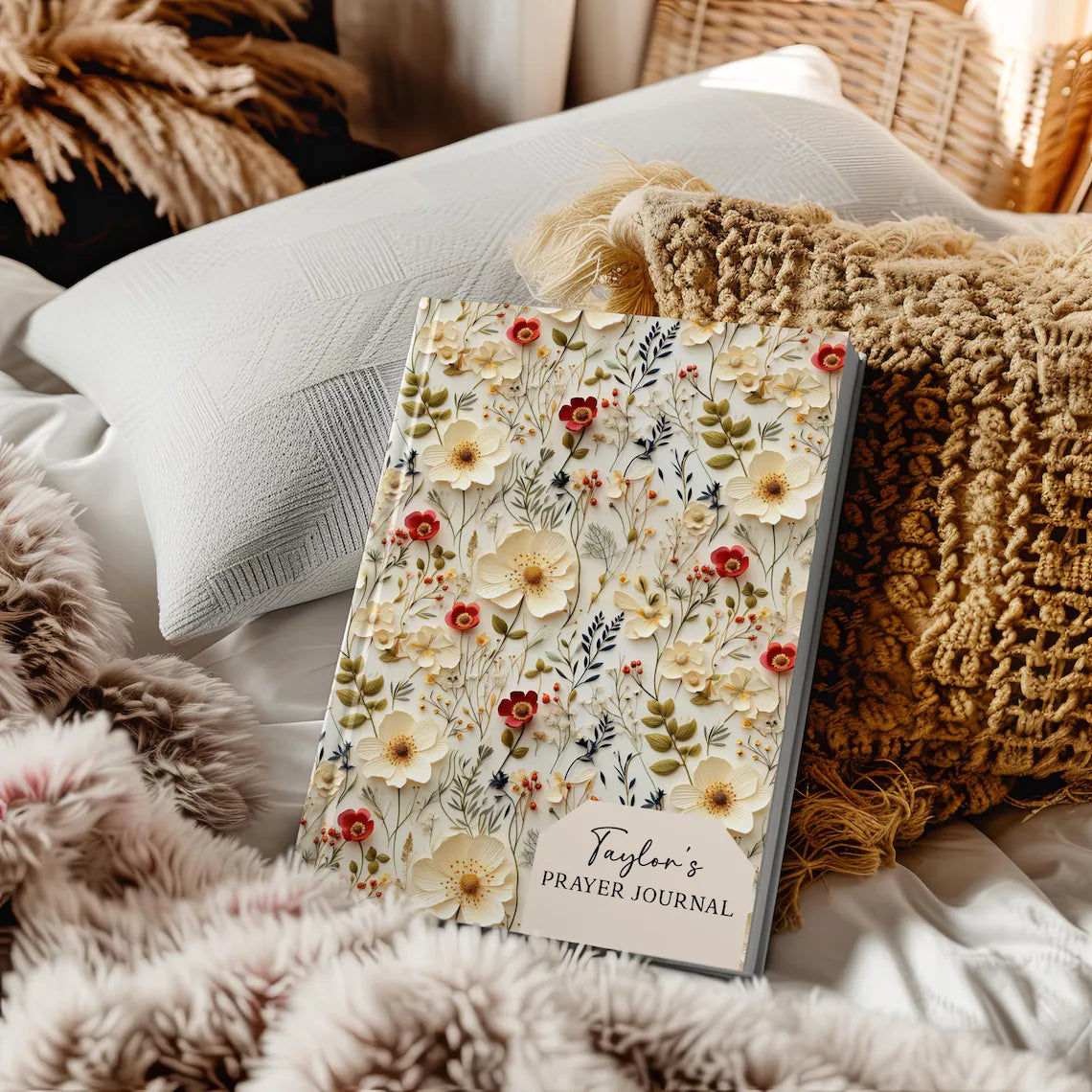 Personalized Prayer Journal for Women – Custom Faith Notebook