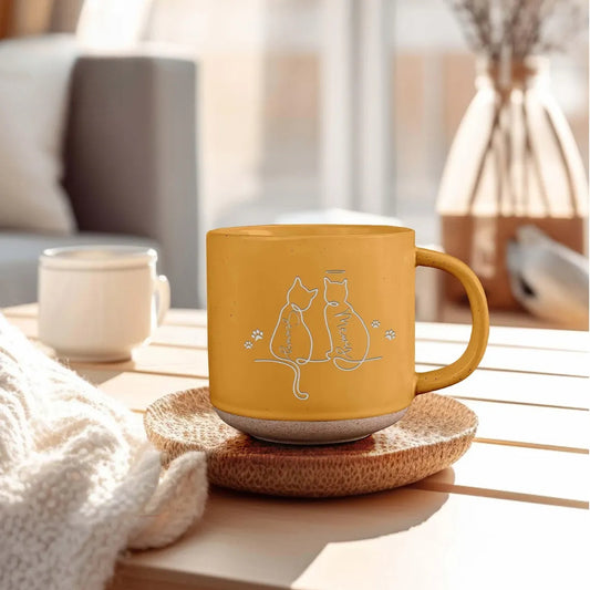 Personalized Cat Mug – Pet Memorial or Gift for Cat Lover