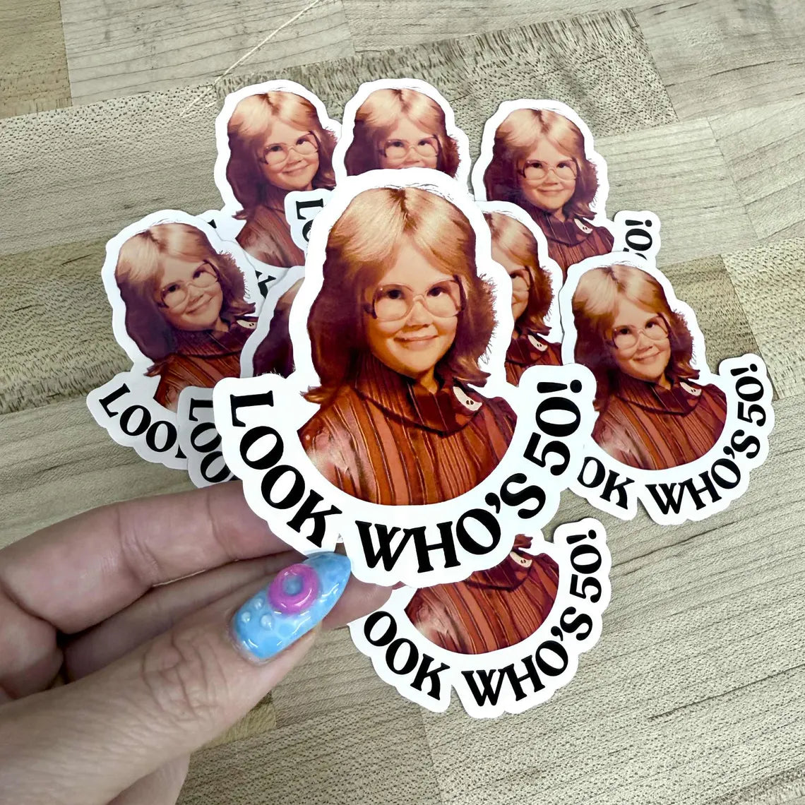 Custom Face Photo Stickers | Personalized Party Stickers