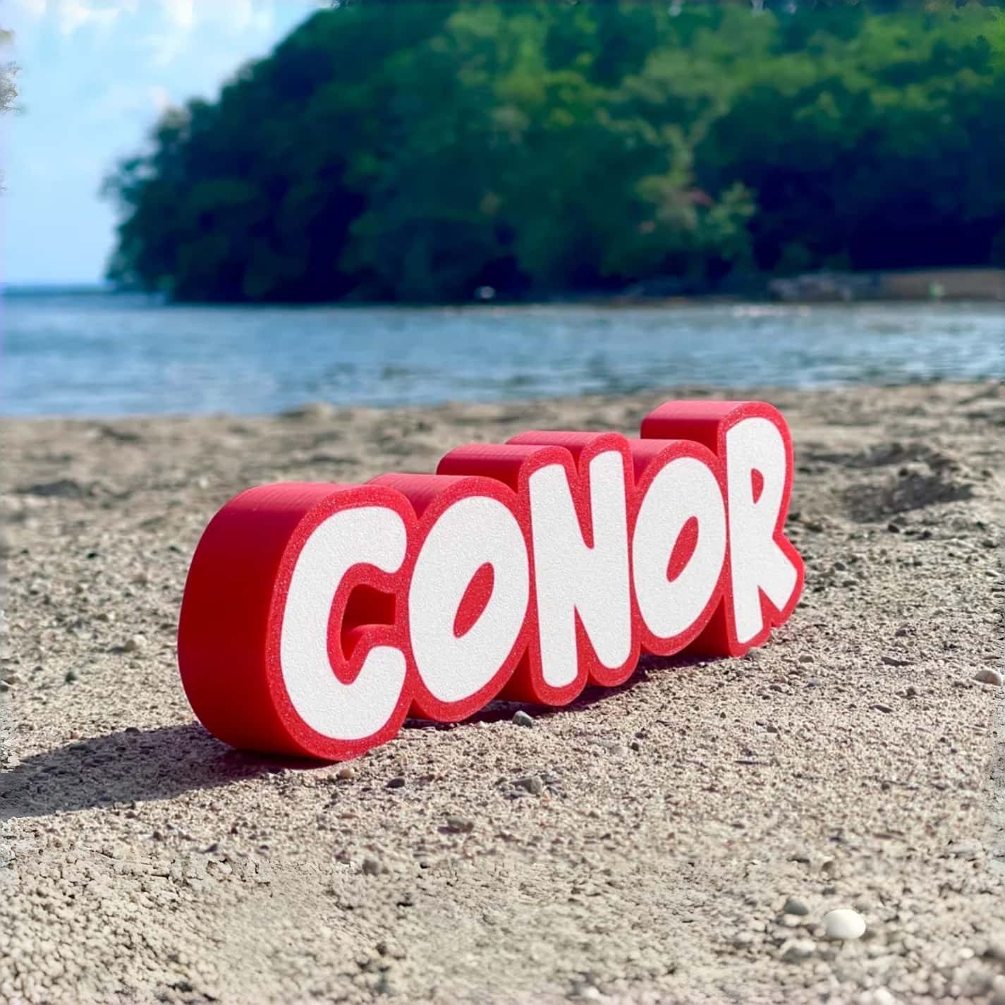 Personalized Name Sand Mold – Custom Beach Toy & Sandbox Stamp for Kids