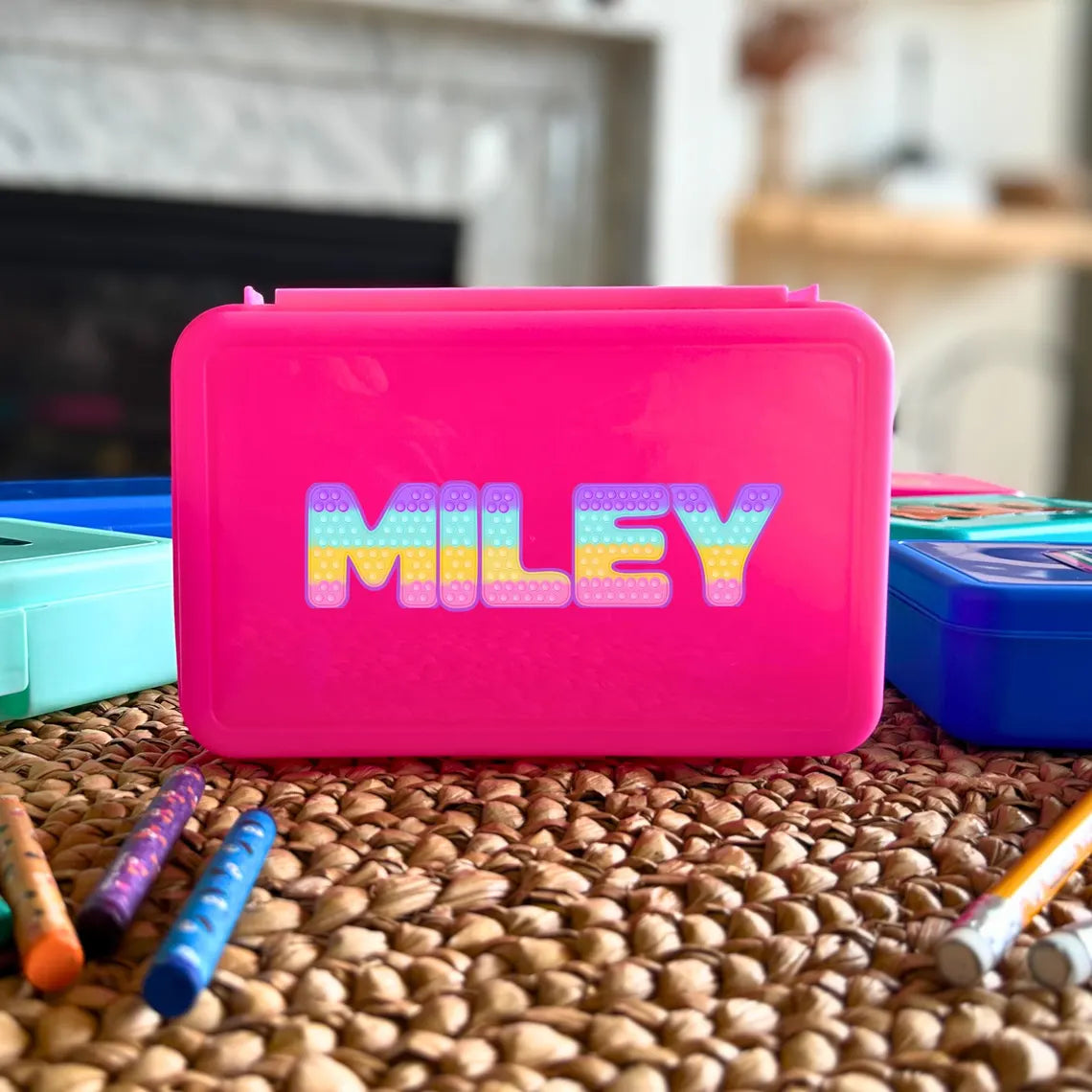 Personalized Pencil Boxes, Pouches & Folders – Back to School Set