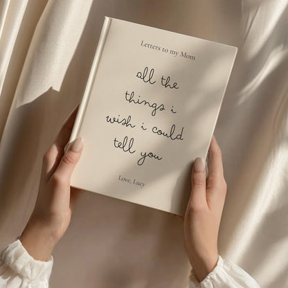 Personalized Grief Journal – Memorial Notebook for Loss of Loved One