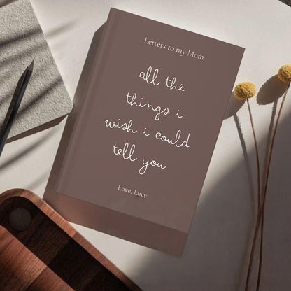 Personalized Grief Journal – Memorial Notebook for Loss of Loved One