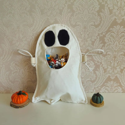 Halloween Ghost Bag for Kids | Trick-Or-Treat Shoulder Bag