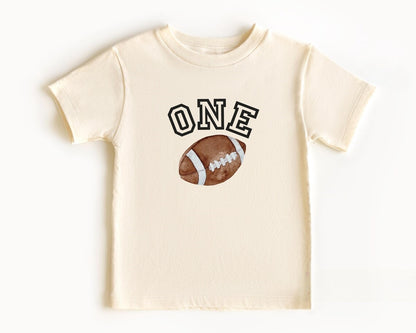 Football First Birthday Family Shirts – Custom Name Gameday Tee