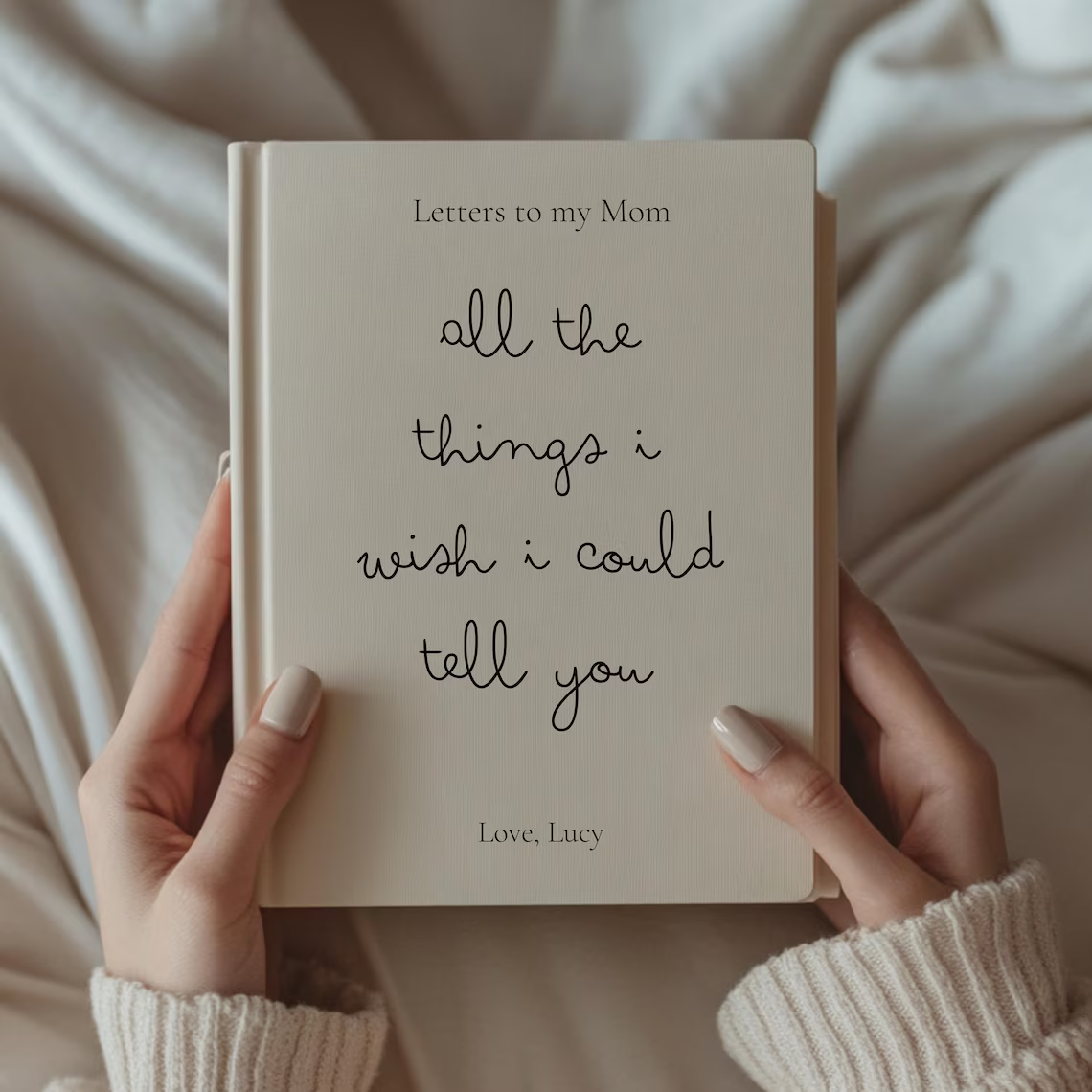 Personalized Grief Journal – Memorial Notebook for Loss of Loved One