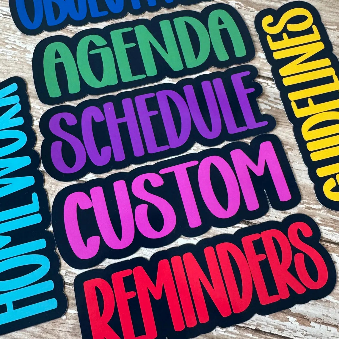 Personalized Teacher Whiteboard Magnets | Custom Classroom Labels