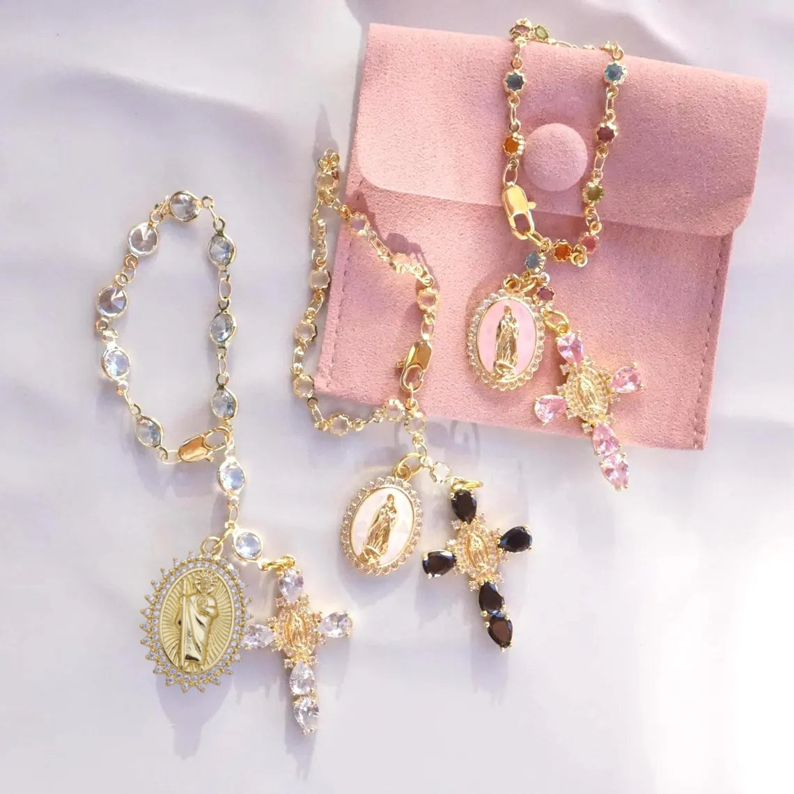 Custom Catholic-Inspired Car Charm – Virgin Mary or Jesus