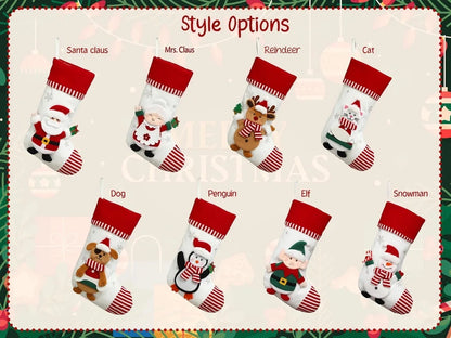 Personalized Family Christmas Stockings – Custom Holiday Decor