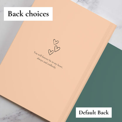 Personalized Grief Journal – Memorial Notebook for Loss of Loved One