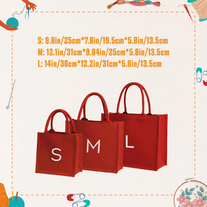 Personalisierte Weihnachtstaschen | Individuell bestickte Weihnachtsgeschenktasche