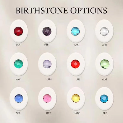 Personalized Butterfly Birthstone Earrings – Handmade Resin Jewelry