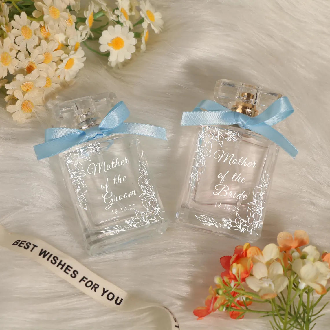 Personalized Perfume Bottle | Elegant Bridesmaid Gift