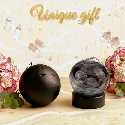 Personalized Glass Video Globe – Playable Memory Orb Gift