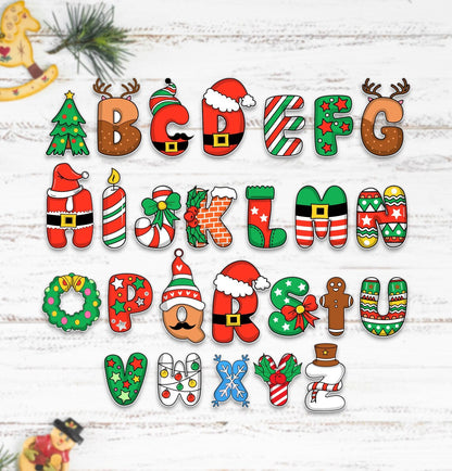 Personalized Christmas Gift Labels | Custom Name Stickers Set