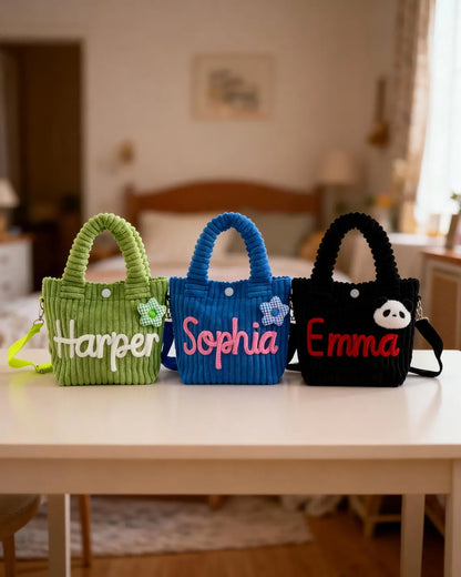 Personalized Toddler & Kids Crossbody Bag – Custom Name Purse