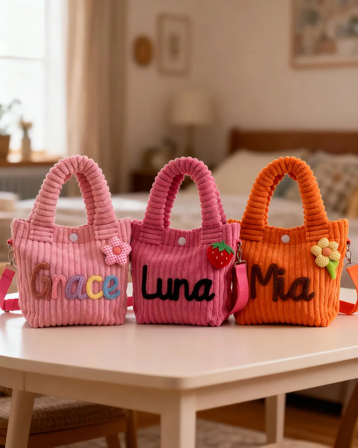 Personalized Toddler & Kids Crossbody Bag – Custom Name Purse