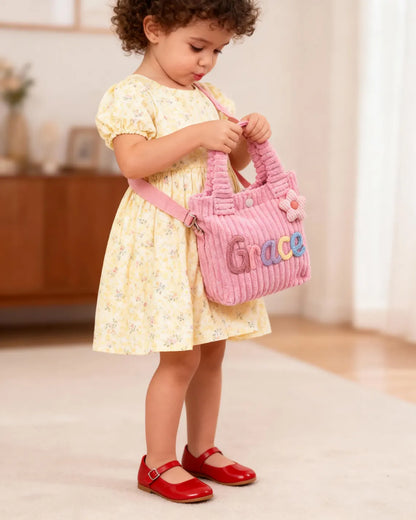 Personalized Toddler & Kids Crossbody Bag – Custom Name Purse