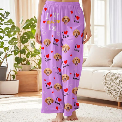 Custom Face Pajama Pants – Matching Personalized Sleep Pants for Couples Unisex Sizes