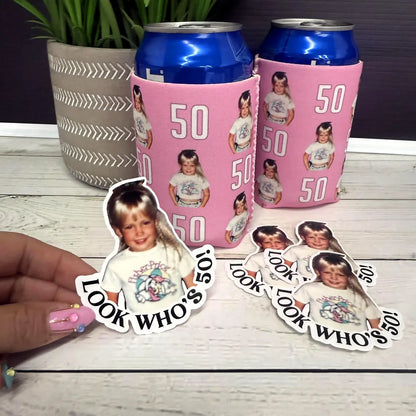 Custom Face Photo Stickers | Personalized Party Stickers