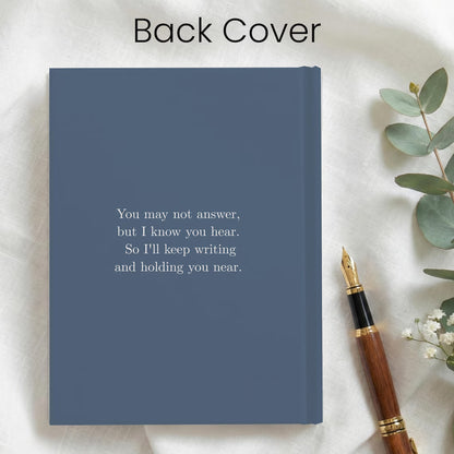 Personalized Memorial Notebook for Loss of Loved One | Custom Hardcover Journal