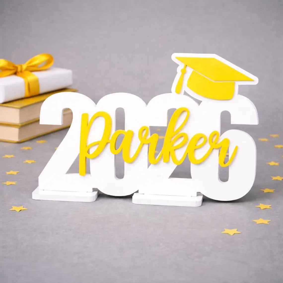 Personalized Class of 2026 Graduation Party Sign – Custom Tabletop Decor