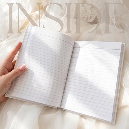 Personalized Letters to the Bride Book Something Blue Gift