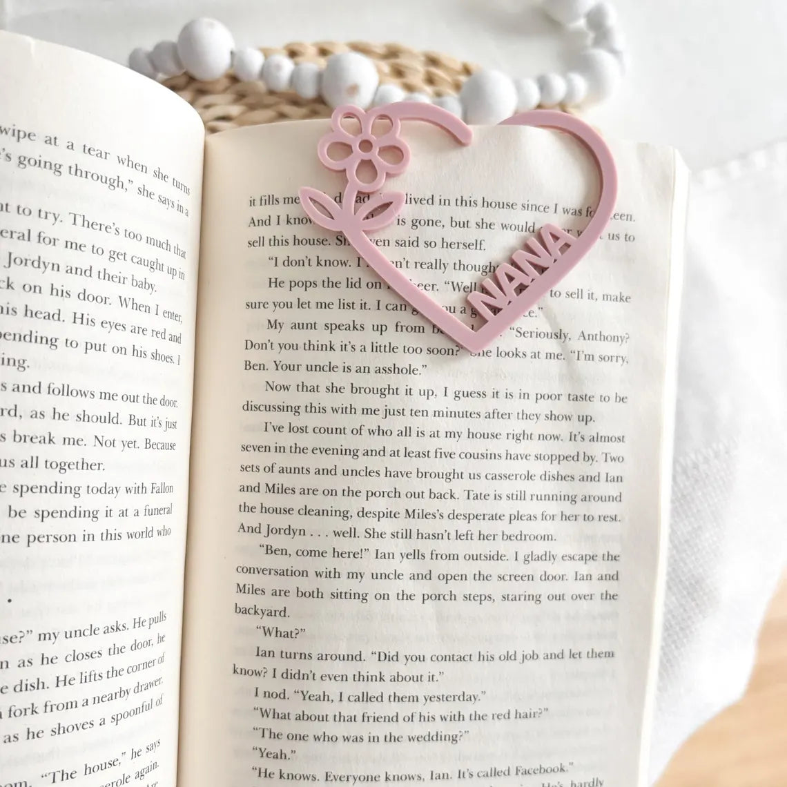 Set of 2 Personalized Mother’s Day Jumbo Bookmarks – Gift for Mom & Grandma