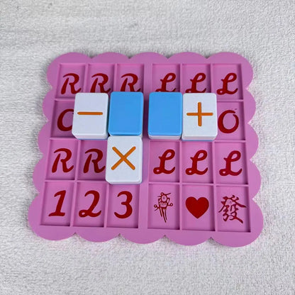 Mahjong Practice Board | 3D Printed Tile Holder Training Tool