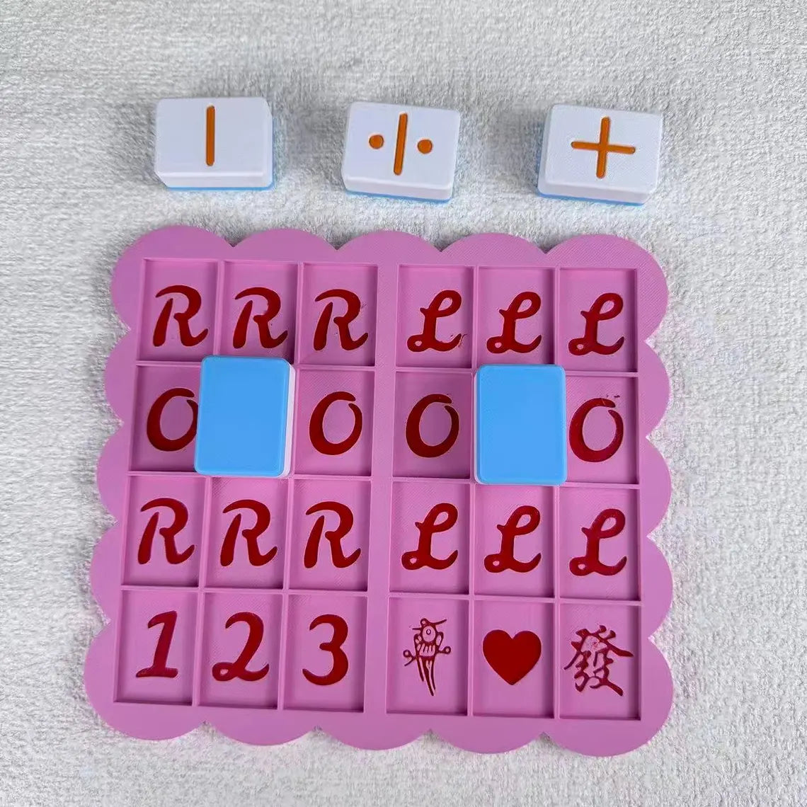 Mahjong Practice Board | 3D Printed Tile Holder Training Tool