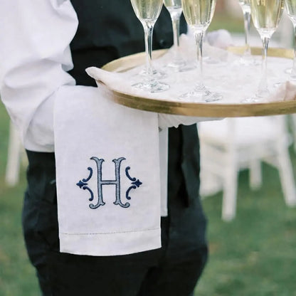 Monogram Hand Towel | Custom Embroidered Guest Towel Hostess gift