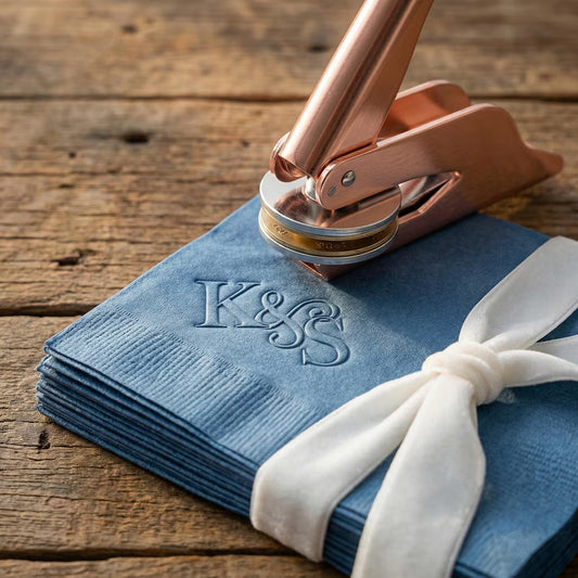 Custom Wedding Embosser – Personalized Invitation & Napkin Seal