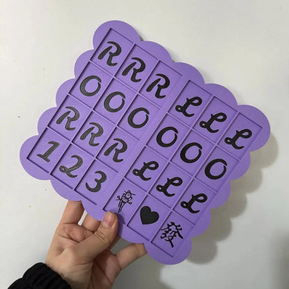 Mahjong Practice Board | 3D Printed Tile Holder Training Tool