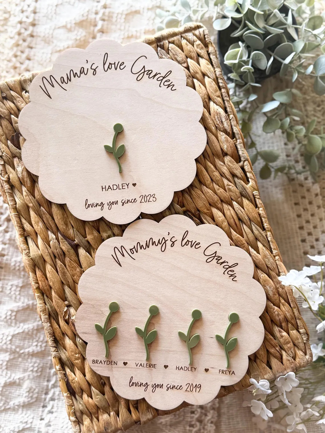 DIY Fingerprint Flower Magnet | Kids Craft Gift