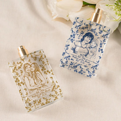 Custom Photo Refillable Perfume Bottle Gift for Mom