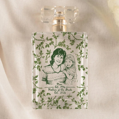 Custom Photo Refillable Perfume Bottle Gift for Mom