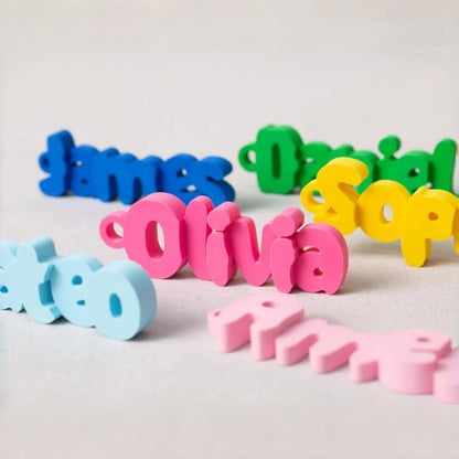 Personalized 3D Printed Name Tag – Custom Backpack & Luggage Tag