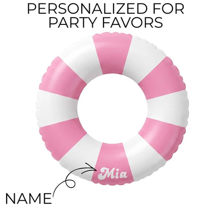 Personalized Birthday Pool Float – Custom Name Party Ring