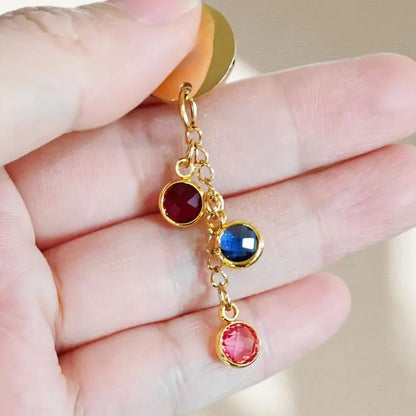 Memorial Wind Chime with Birthstone | Personalized Keepsake Gift