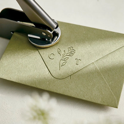 Custom Wedding Embosser – Personalized Invitation & Napkin Seal