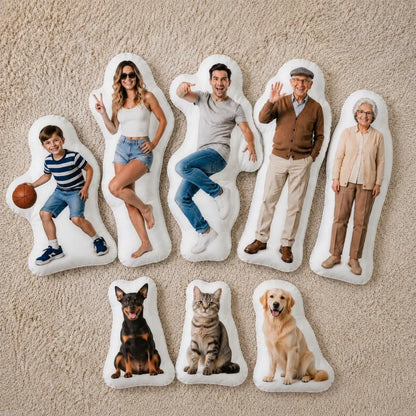 Custom Body Pillow with Photo – Personalized Life Size Pillow Gift