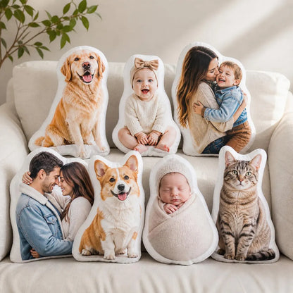 Custom Body Pillow with Photo – Personalized Life Size Pillow Gift