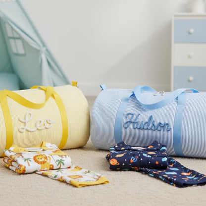Personalized Kids Duffle Bag – Embroidered Name Travel Bag