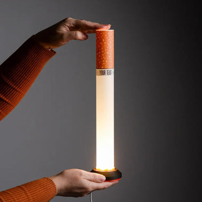 Leopard Ambient Tube Lamp | Custom LED Mood Table Light