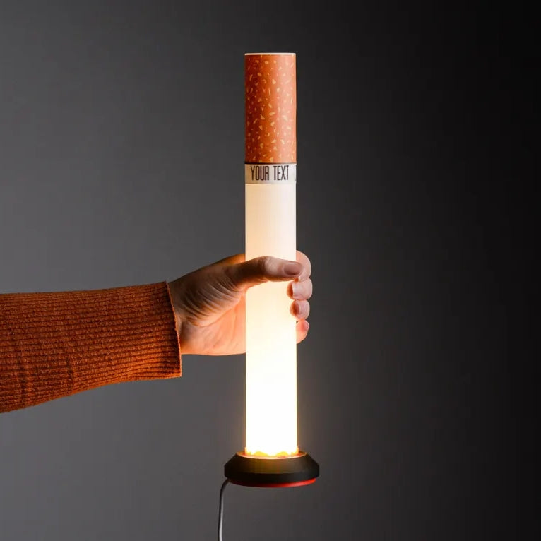 Leopard Ambient Tube Lamp | Custom LED Mood Table Light