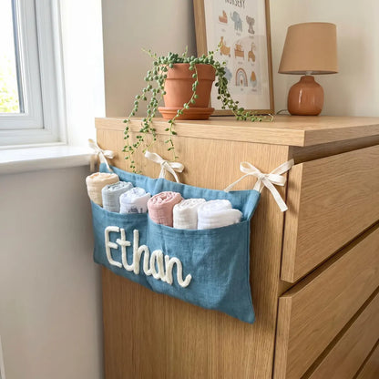 Personalized Car Seat Organizer | Custom Name Backseat Storage Caddy
