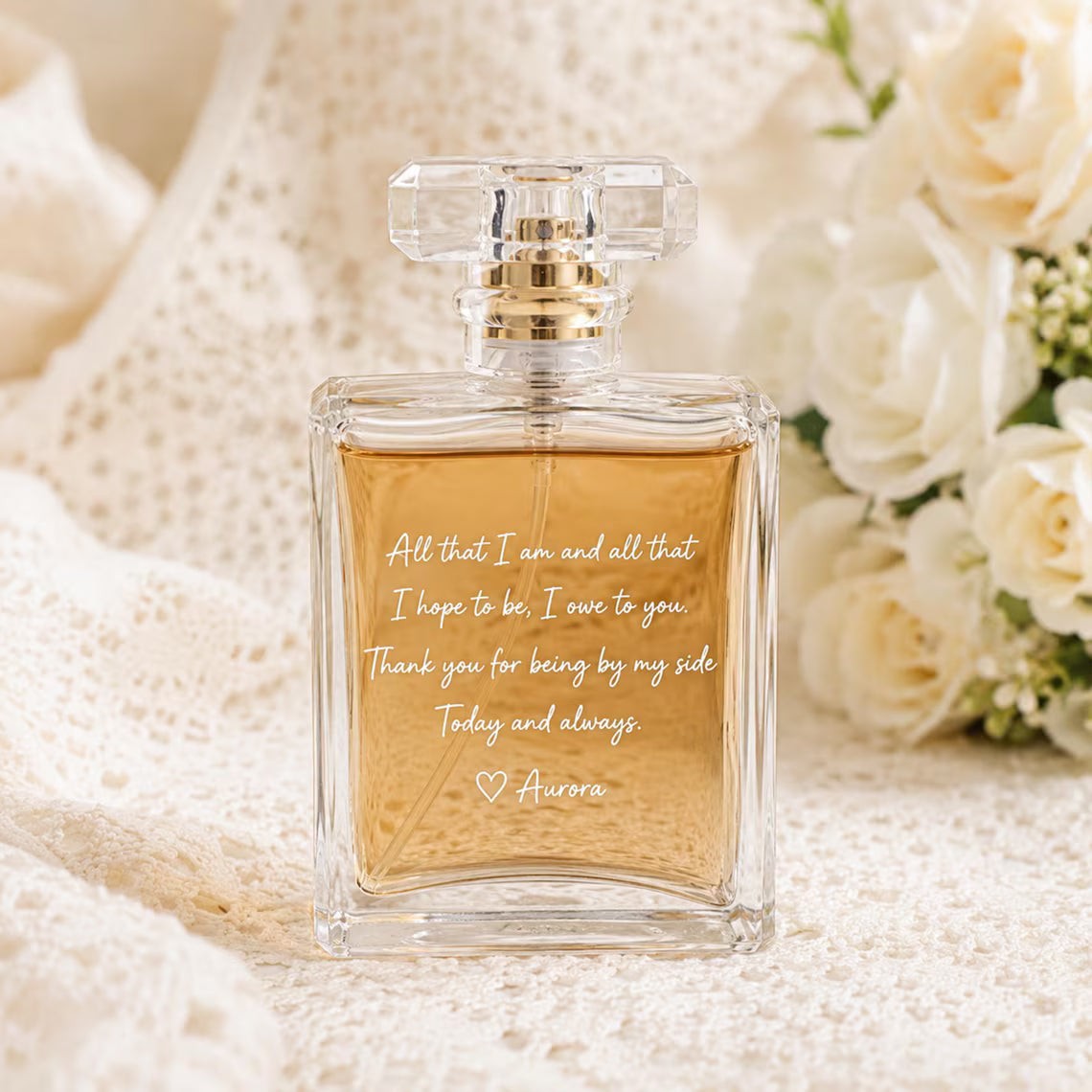 Personalized Photo Perfume Bottle | Custom Refillable Gift