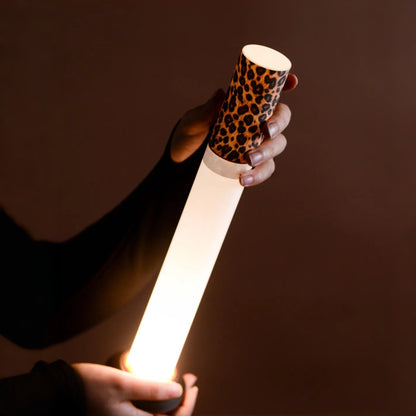 Leopard Ambient Tube Lamp | Custom LED Mood Table Light