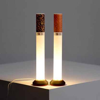 Leopard Ambient Tube Lamp | Custom LED Mood Table Light